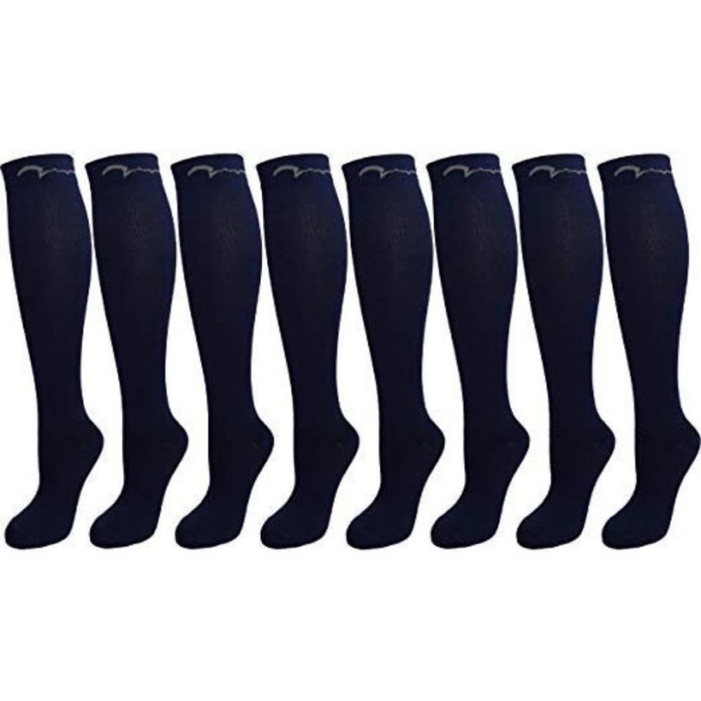 8 Pair Assorted Colors Small/Medium Compression So - image 2
